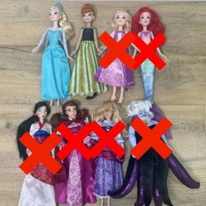 Disney Princess Singing Dolls Anna and Elsa